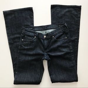 COH Ingrid Stretch Low Waist Flare Dark Wash Jeans